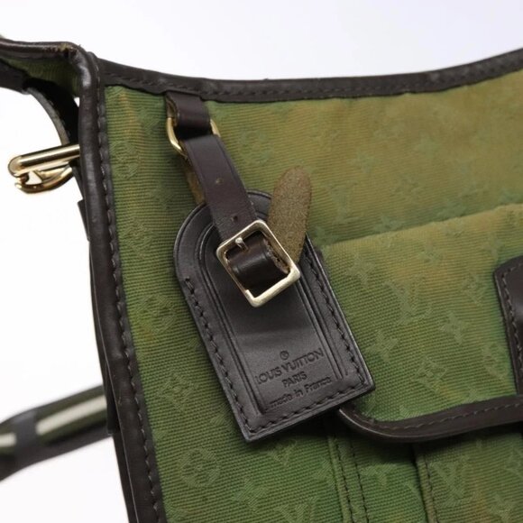 LOUIS VUITTON Monogram Mini Besace Mary Kate Bag TST Khaki LV Auth - Picture 9 of 16